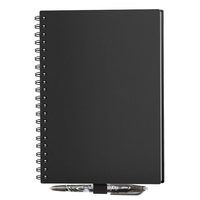 Newyes personnalisé B5 taille carnet de croquis couverture rigide effaçable recyclé cahier intelligent avec stylo attaché reliure à spirale taille A5/A6