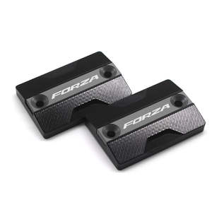 Tapa de depósito de líquido de freno delantero CNC para motocicleta, tapa de cilindro maestro para <span class=keywords><strong>HONDA</strong></span> FORZA300 <span class=keywords><strong>FORZA</strong></span> 125 <span class=keywords><strong>2018</strong></span> 2019 - Product Image 2