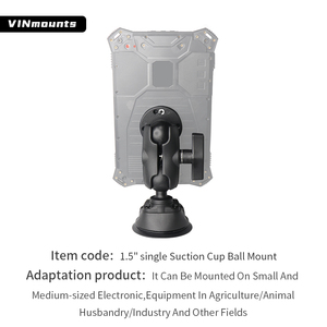 VINmounts Heavy Duty Universal Windshield Suction Cup <b>Tablet</b> Mount for Car Truck Tractor Farm Machinery Adjustable <b>Tablet</b> <b>Holder</b> - Product Image 4