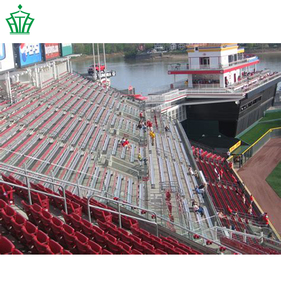 Sillas de <span class=keywords><strong>Gradas</strong></span> Tipo Escolar al por Mayor, Color Verde y Azul, Asientos VIP - Product Image 2