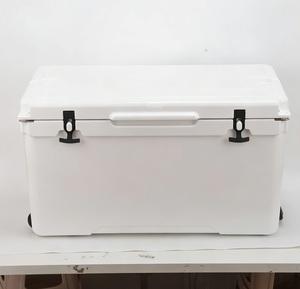 Glacière marine rotomoulée en PE de 120 L, conservation de la glace pendant 7 jours, résistante aux UV, étanche, pour yacht, pont, pêche, extérieur - Product Image 3