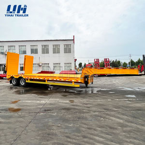 Nouveau Semi-remorque a Lit <span class=keywords><strong>Bas</strong></span> Du Fabricant Chinois 3 Essieux 50 Toneladas De Capacidad Semi-camion En Acier - Product Image 6