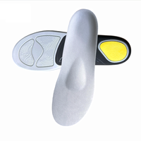 Semelle orthopédique de soutien de la voûte plantaire pour le sport, légère, écologique, amortissante, antidérapante, en tissu confortable pour les douleurs aux pieds