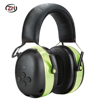 Protège-oreilles électroniques Bluetooth 5.4 NRR 25db, réduction de bruit, batterie rechargeable intégrée, sans fil, certifié CE