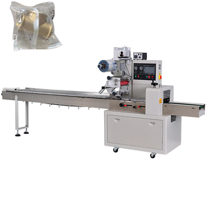 Cookies Bag Wafer Biscuit Packing Machine Flow Pack Machine Wrapping Chocolate Tablet Machine - Product Image 3