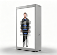 Pantalla LED Transparente de 86 Pulgadas para Video Wall, Gabinete de Exhibición Digital Interactivo con IA para Museos, Exposiciones Comerciales en Interiores