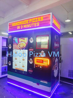 Distributeur automatique de pizzas surgelées personnalisé avec logo de marque, machine à faire des pizzas entièrement automatique, distributeur de pizzas