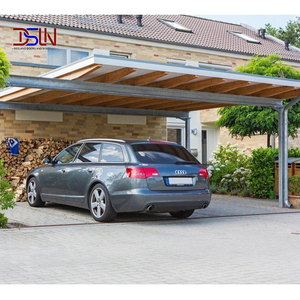 Cochera Cantilever de Aluminio de Gran Vano con Techo de Policarbonato para Cubrir el Estacionamiento de la Casa - Product Image 1