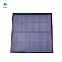 Mini panneaux solaires, chargeur d'alimentation 9V, panneau solaire en résine époxy résidentiel 3W, mini panneau solaire adhésif en époxy ZW-145145-9V