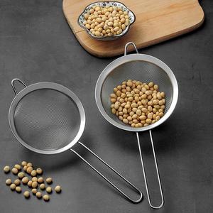 Hersteller <span class=keywords><strong>S</strong></span>/<span class=keywords><strong>S</strong></span> Sieb Gemüse Obst Wasch korb Mehls ieb 3 Stück Set Ölfilter Braten Skimmer Lebensmittels ieb - Product Image 4