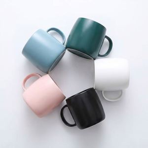 Factory Price 16oz Matte Ceramic Coffee Mugs Large Capacity Custom Logo Bulk Food Grade Drinkware for Home Office Gift - Product Image 3