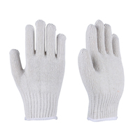 Gants de travail en coton tricoté pour la sécurité au travail