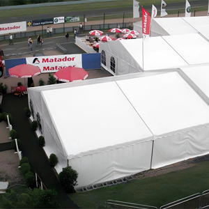 Campi minerari e forniture per giacimenti petroliferi a dispiegamento rapido rifugio temporaneo per deposito prefabbricato tenda da magazzino - Product Image 1