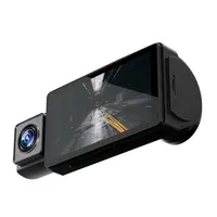 Caméra de tableau de bord triple 4K UHD avec trois caméras DVR, moniteur de stationnement, boîte noire de voiture, triple caméra 4K+1080P+1080P avec WiFi GPS