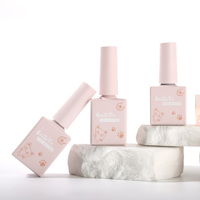 Bocaux à vernis à ongles vides très demandés 5g 15g 30g 50g, pots de gel de construction, pots à ongles carrés personnalisés OEM/ODM, pots cosmétiques en acrylique
