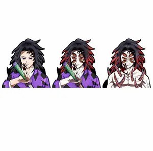 สติกเกอร์ภาพเคลื่อนไหวแบบเลนติกูลาร์ 3 มิติ ลายอนิเมะคลาสสิก ดีไซน์พลิกภาพแบบมังงะ ลายดาบพิฆาตอสูร - Product Image 4