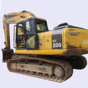 Japón Original usado Komatsu PC200 excavadoras 20 toneladas excavadora sobre orugas EPA CE certificado al por mayor con garantía de calidad - Product Image 1