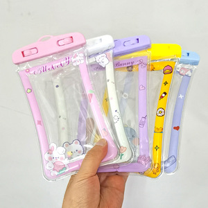 เคสโทรศัพท์กันน้ำพร้อมถุงลมนิรภัย เหมาะสำหรับการว่ายน้ำ น้ำพุร้อน ล่องแก่ง กันน้ำ ปิดผนึกอย่างดี ดำน้ำ และคล้องคอได้ - Product Image 3