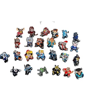 Badge et accessoire de sac à dos en alliage de la mascotte de la Ligue Nationale de Hockey (NHL) de la marque YY pour enfants - Cadeau pour <span class=keywords><strong>mariage</strong></span> et anniversaire - Product Image 1
