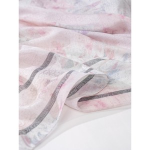 Wafa Luxury Fashion Printed Jacquard Voile <b>Square</b> Scarf Premium Polyester Chiffon Breathable Touch Framed Design Turkish <b>Hijab</b> - Product Image 1
