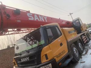 รถเครนติดตั้งบนรถบรรทุก Stc800ของ Sany 80-90ตันการสูญเสียพลังงานต่ำเกียร์ปั๊มเครื่องยนต์ Hangfa ส่วนประกอบหลัก45เมตรยกสูง - Product Image 5