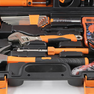 Caja de herramientas portátil de 20L de capacidad con bandeja para reparaciones y mantenimiento en el hogar - Product Image 3