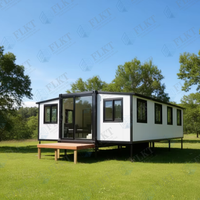 FLKT, fabricant de premier plan de maisons préfabriquées de luxe, maison conteneur extensible de 20 pieds et 40 pieds, maison modulaire pliable, mini-maison