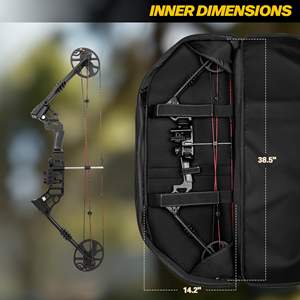 Bolsa para Flechas de Arquería, Portaflechas de Cintura Ajustable, Cinturón para Caza con Arco Compuesto o Recurvo, Gran Capacidad para Accesorios - Product Image 5