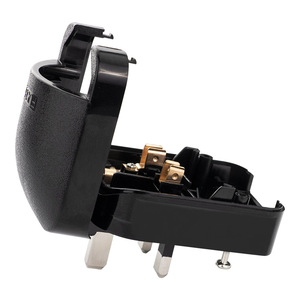 Wonplug 2025 Adaptador de viaje Adaptador de enchufe fusionado Negro para viajar en <span class=keywords><strong>España</strong></span> Suecia Reino Unido Corea del Sur y Malasia Nueva idea de producto - Product Image 3