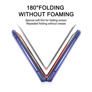 Tpu <span class=keywords><strong>Roll</strong></span> Film pour protecteur d'écran pour Samsung <span class=keywords><strong>Galaxy</strong></span> Z Fold 3 4 5G Protecteur d'écran Technologie de téléphone portable Verre trempé ND - Product Image 5