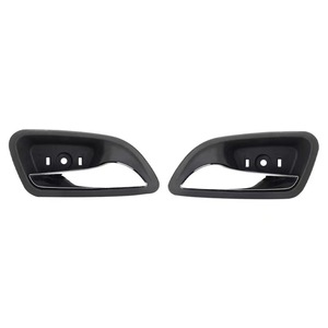 Poignées de porte Chevrolet Cruze, revêtement noir électrolytique, gauche et droite, en plastique - Product Image 1