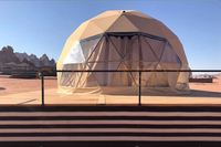Tente dôme géodésique de luxe en PVC, grande tente dôme igloo pour l'extérieur, tentes d'hôtel en forme de dôme, tentes de camping glamping, tentes d'hiver résistantes au froid pour les événements