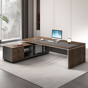 Escritorio de Oficina Moderno de Lujo y Calidad Premium en Forma de L, Muebles de Oficina, Escritorio de Director - Product Image 2