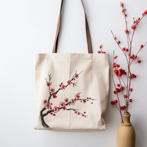 Bolsa de almacenamiento de mano, tamaño de ropa, compra pequeño, de marca orgánica, blanca, personalizada - Product Image 5