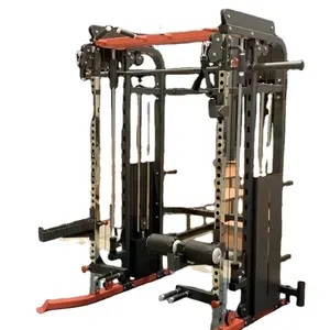 New Commercial Gym Equipment 3 in 1 Multifunction Trainer Squat Rack Fitness Smith Machine In Home Gym