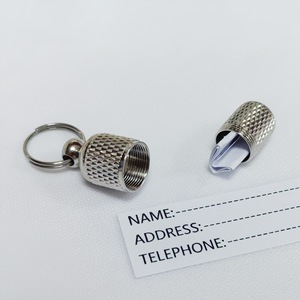 Étiquette d'identification pour animaux de compagnie en alliage, anti-perte, pour collier de chat ou de chien, petite, moyenne, grande taille - Product Image 5