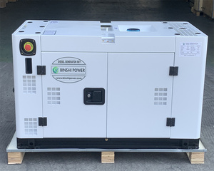 Generador diésel de potencia silenciosa 10KVA 10KW alternador de CA monofásico generadores diésel Dinamo - Product Image 2