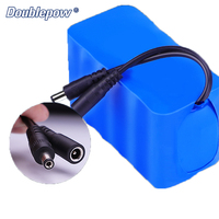 Batterie Lithium-Ion Doublepow 18650 Gamme 2AH ~ 20AH 3.7V ~ 14.8V 18650 Packs de batterie pour appareils ménagers