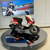 Plateforme tournante pour expositions de motos, plateforme rotative avec rampe circulaire, plateau tournant silencieux à 360 degrés, plateau tournant esthétique