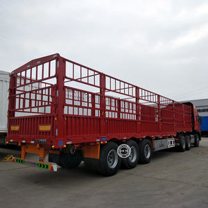 Semi-remorque à ridelles 40 pieds 40 tonnes, semi-remorque à ridelles latérales, semi-remorque <span class=keywords><strong>porte</strong></span>-conteneurs pour marchandises sèches / semi-remorque <span class=keywords><strong>porte</strong></span>-conteneurs à ridelles à vendre - Product Image 4