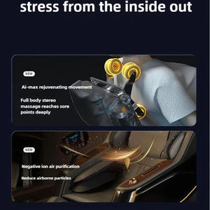 LEMESY Chinesischer Großhandel Massageprodukt Massagemaschine Ganzkörper-<span class=keywords><strong>Shiatsu</strong></span> SL-Track 4D Hochwertiger Massagesessel - Product Image 3