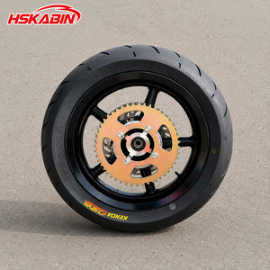 Neumáticos Supermoto Kenda Curve <span class=keywords><strong>de</strong></span> 12 Pulgadas HSKABIN para Bicicleta Eléctrica Tuttio Yozma, <span class=keywords><strong>Llantas</strong></span> <span class=keywords><strong>Supermotard</strong></span>, Neumáticos Todoterreno - Product Image 3