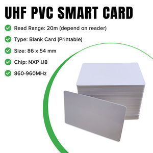 Cartes RFID UHF en PVC imprimables TF2630 860~960Mhz avec puces Alien H3 H9 IMPINJ <span class=keywords><strong>R6</strong></span> U8, conformes ISO18000-6C, pour contrôle d'accès - Product Image 1