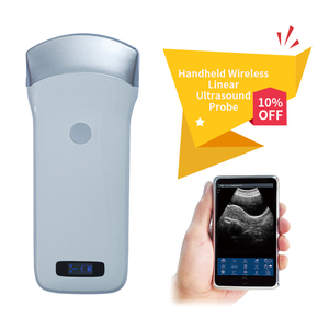 Cầm tay con người động vật 7.5/10MHz không dây Wifi iOS Android Windows máy siêu âm Máy tuyến tính mảng thăm dò - Product Image 1