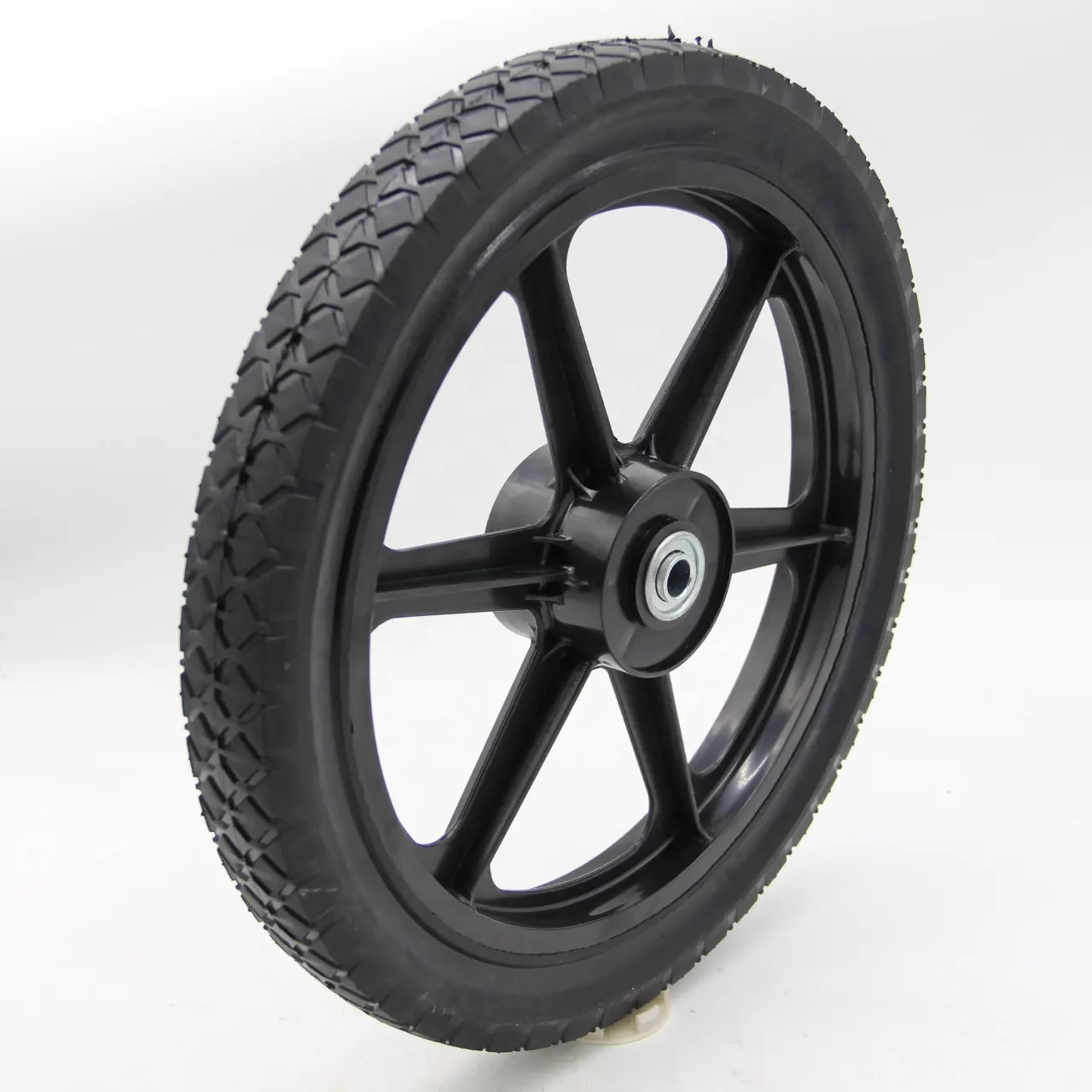 14 дюймов сплошное колесо пластиковые резиновые ПВХ PP колесо для кулера тележки