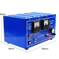 Vente en gros PM260A 20V Platine Argent Or Électroplacage Machine 15A/30A Redresseur Or Placage Machine Bijoux Galvanoplastie