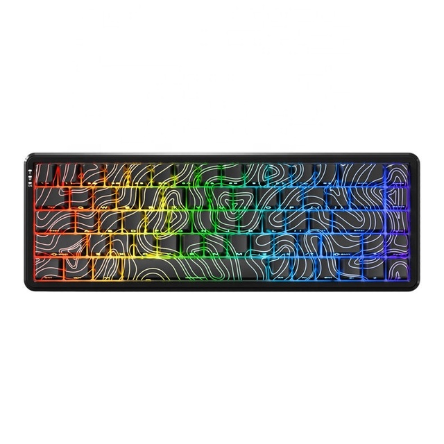 Stock Ajazz AK680 MAX Wired Gaming Keyboard Mechanical Hall Effect Switch Rapid Trigger Magnetic 8K Polling Rate USB Interface