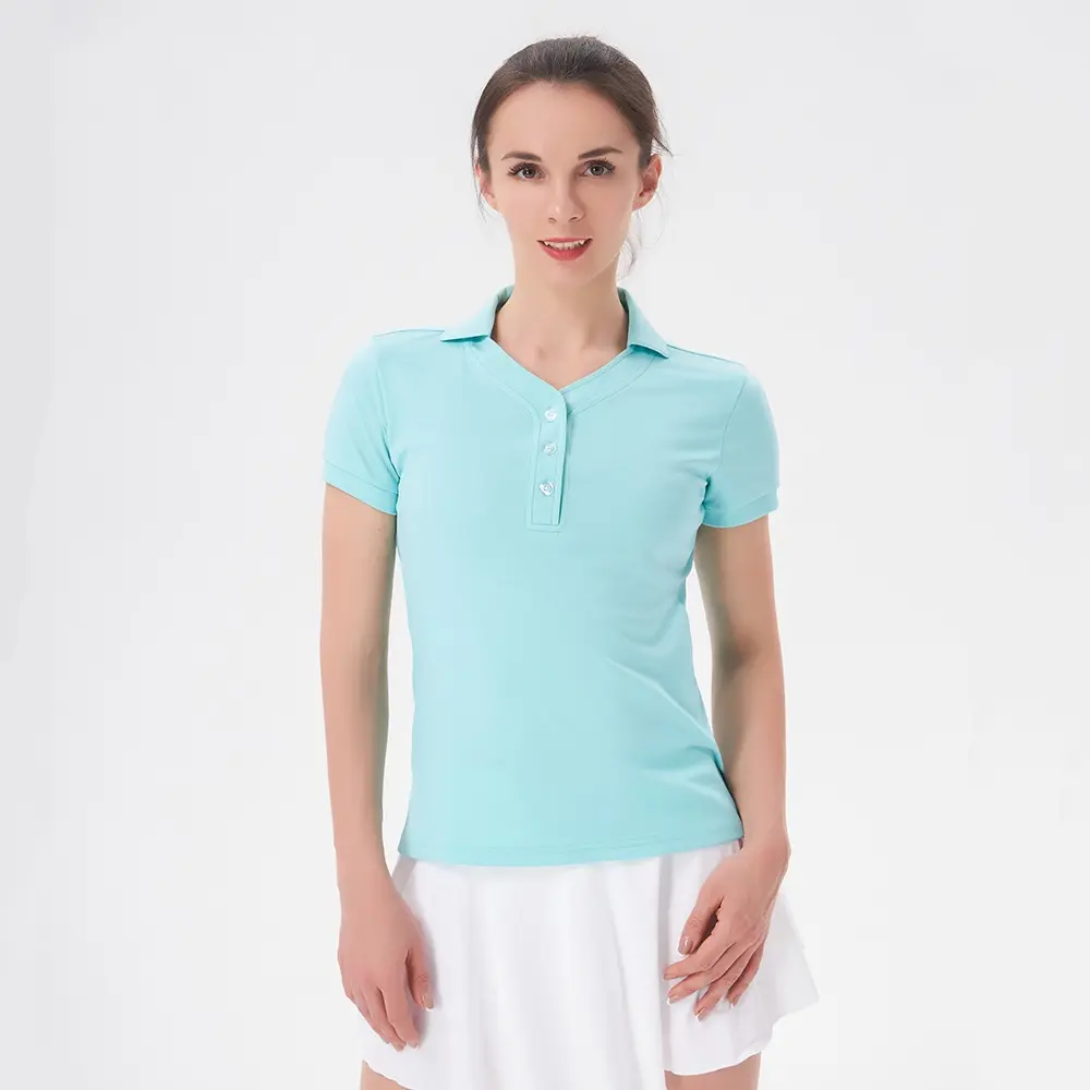 women golf wear polo dress woman apparel polo golf t shirt sleeveless golf shirts for women