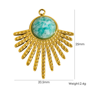 HB878 Dijes <span class=keywords><strong>de</strong></span> Acero Inoxidable Serie Azul, Dijes <span class=keywords><strong>de</strong></span> <span class=keywords><strong>Ojo</strong></span> Turco, Joyería DIY Versátil <span class=keywords><strong>de</strong></span> Lujo Ligero <span class=keywords><strong>para</strong></span> Collares y Pendientes - Product Image 6