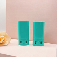 5g 15g 30g vide PP ovale déodorant bâton conteneur bouteille fond de teint bâton pour crème solaire parfum solide